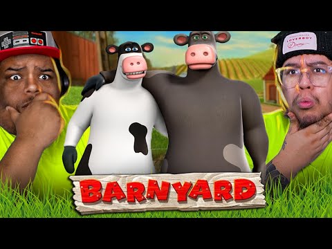 WE WATCHED BARNYARD...