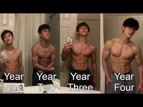 Nicolas Berndt 4 Year Natural Body Transformation 12-16