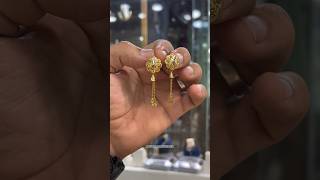 🟥 TOP TRENDING GOLD JEWELLERY EARRINGS JHUMKA DESIGN 🟥 #jewellery #goldjewellery #gold #22crtgold