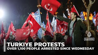 Turkiye detains over 1,100 as Erdogan blames ‘evil’ opposition for protests