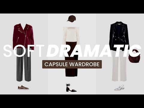 OVER 100 SOFT DRAMATIC OUTFIT IDEAS | Casual + Edgy Capsule Wardrobe for the Soft Dramatic Body Type