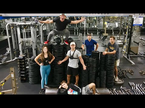 HOW MUCH WEIGHT IS IN A GYM??