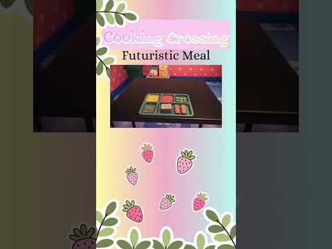 ACNH Futuristic Meal #acnhcommunity #cookingcrossing #animalcrossing