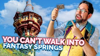 How to Get Into Fantasy Springs at Tokyo DisneySea! 🎟️ Best & Easy Ways!