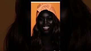 Queen of the dark | Nyakim Gatwech #blackmodels #models #shorts #youtubeshorts