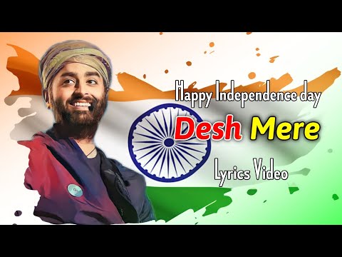 Arijit Singh: Desh Mere | Bhuj | Arko, Manoj Muntashir | Ajay Devgn, Sanjay Dutt, Nora Fatehi