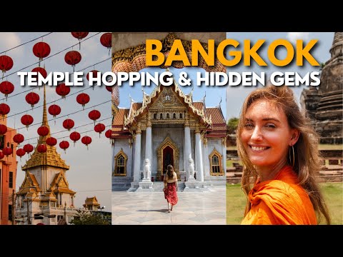 Arriving in Bangkok - Exploring the City & China Town | Street Food & Temple Hopping 🇹🇭