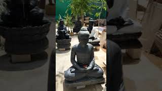 3 FEET MARBLE BUDDHA STATUES FOR INDOOR AND OUTDOOR FROM STONEMART™ | SHOP STONE BUDDHA STATUES