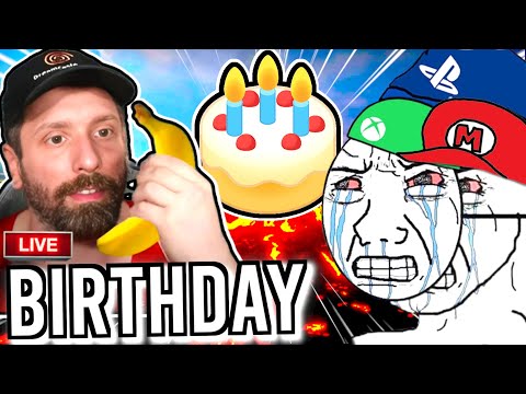 HIMBO BIRTHDAY PARTY CELEBRATION! PLAYSTATION FANBOYS ARE MAD AT ME?! XBOX BUTTER?! GET IN HERE!