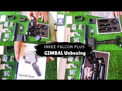 INKEE FALCON PLUS ACTION CAMERA GIMBAL STABILIZER - UNBOXING