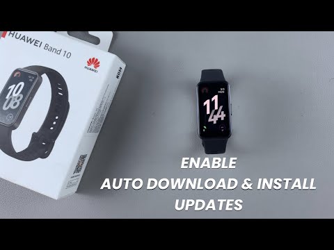 How To Enable Auto Download & Install Updates On Huawei Band 10