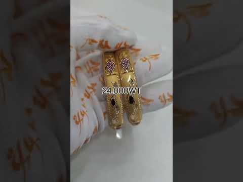 Beautiful bangle design #maqsoodvlogs #goldjewellerydesigns #lightweightgoldjewellerydesigns2022