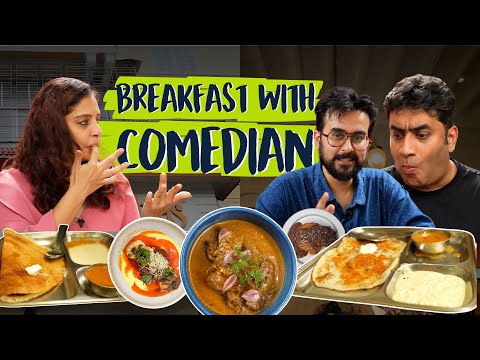 Dosa with Comedian @antarikshtakkar  | Cafe Madras | The Lovefools