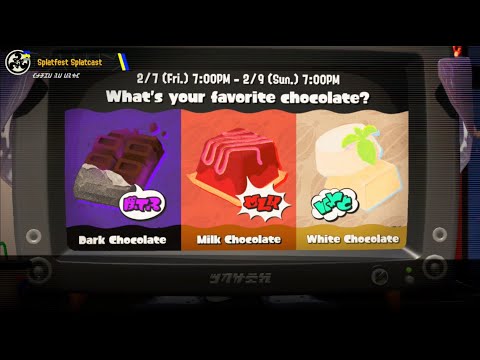 Splatoon 3 Playthrough Part 74 (Splatfest - Dark Chocolate vs. Milk Chocolate vs. White Chocolate)