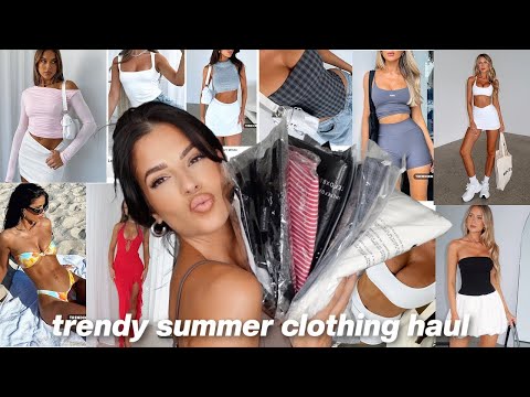 I tried the TRENDIEST clothing on the internet. *$800 CLOTHING HAUL*