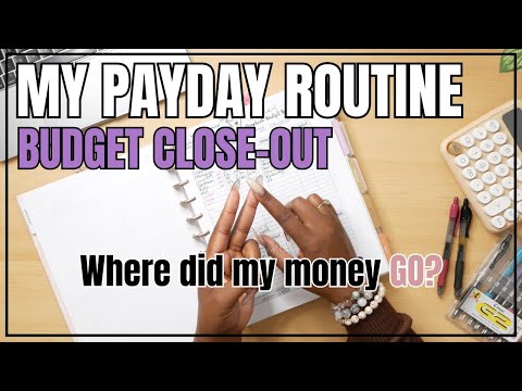 PAYCHECK BUDGET CLOSE-OUT | THIS IS WHY SOME PEOPLE DO NOT LIKE AUTOPAY!