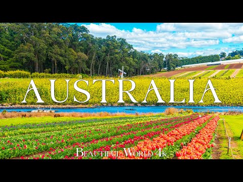 Australia 4K - Spring Wonders: Blooming Landscapes and Natural Beauty - Relaxing Piano Music