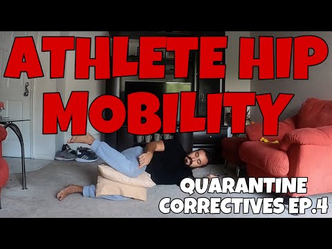 QC 4: ATHLETE HIP MOBILITY│Groin Injury│Internal Rotator Activation│External Rotator Stretches