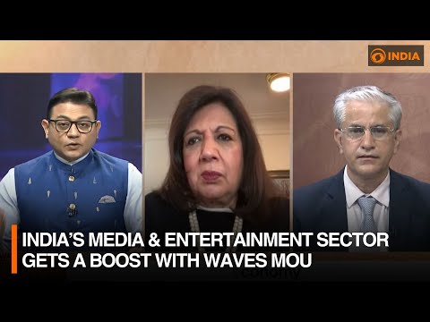 India’s Media & Entertainment Sector Gets a Boost with WAVES MoU | DD India