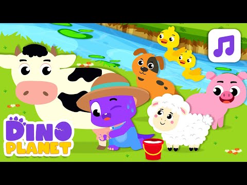 🐤🐱🐶Old McDonald has a farm + More animal song | DINO PLANET