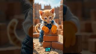 Homeless and Alone😭Will This Cat Survive?😱#poorcat#shortsvideo #catadventure #cat #sadstory #babycat