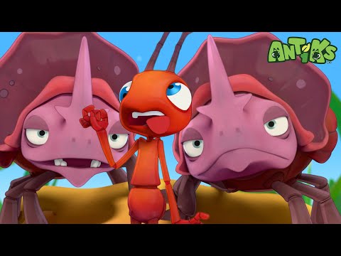 New Neighbors Alert! | Antiks 🐜 | Funny Cartoons for Kids