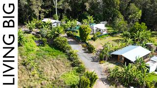 Tour An Amazing Permaculture Farm With Food Forest Gardens & Tiny House Community!