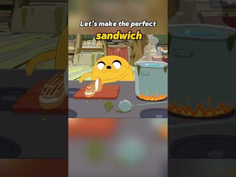 Perfect Sandwhich from Adventure Time #shorts