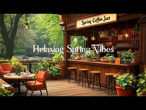 Spring into Relaxation: Outdoor Coffee Shop with Live Jazz, Scenic Views, & Delicious Coffee