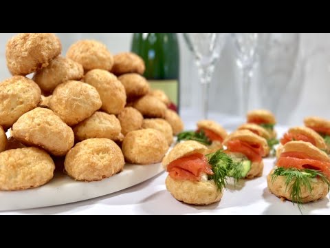 Cheese Puffs / Gougeres / French Cheese Puffs