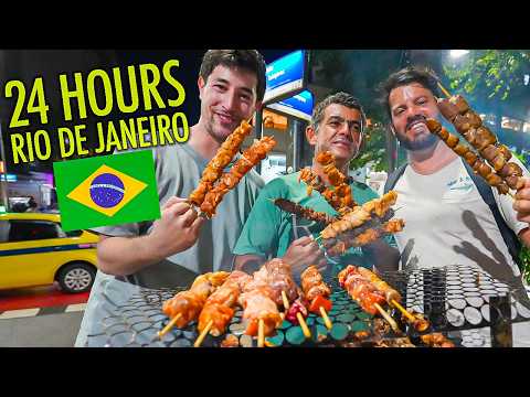 24 Hours of Brazilian Food in Rio De Janeiro 🇧🇷 MEAT WOLVERINE w/ @rio4fun