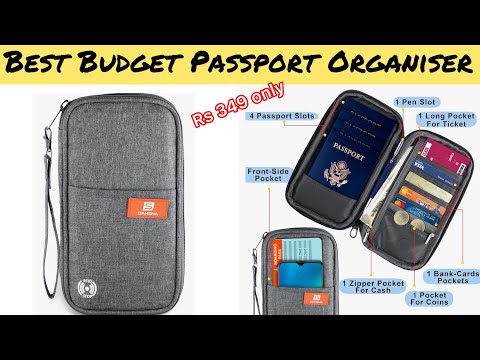 Best Passport Organiser Wallet |Travel Essentials Part 3