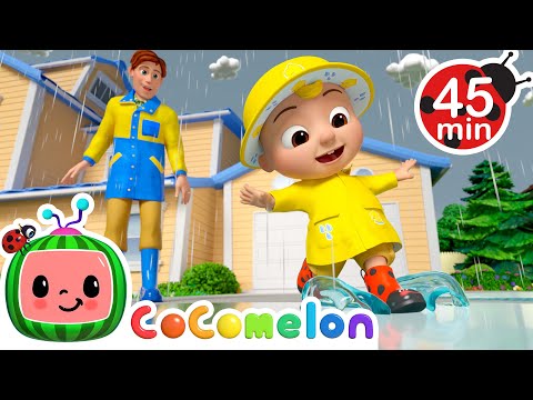 Rain Rain with JJ's Boots Song! 🌧️ + MORE CoComelon Nursery Rhymes & Songs