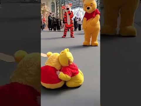 Mini Winnie’s CONFUSE Pooh Bear! FUNNY Disney Characters #disney #disneyparks