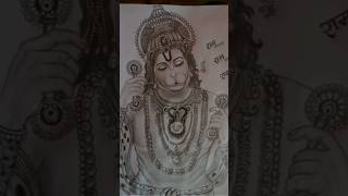 Jai shree ram🙏 Shrer hanuman blessings👼🙏❤  #art #ram #sketch #viral