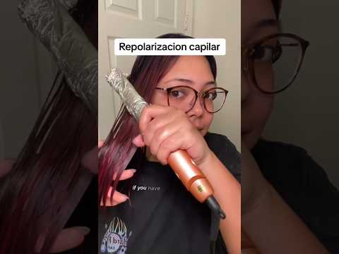 Tutorial on how i did the "repolarizacion capilar" for intensive hair hydration