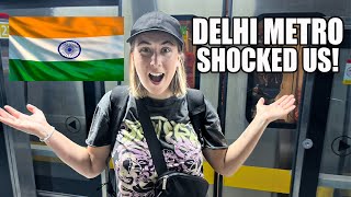 Nobody Told Me That Delhi, India Had A WORLD CLASS Metro! 🇮🇳 हिंदी उपशीर्षक