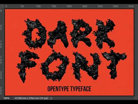 Dark Font