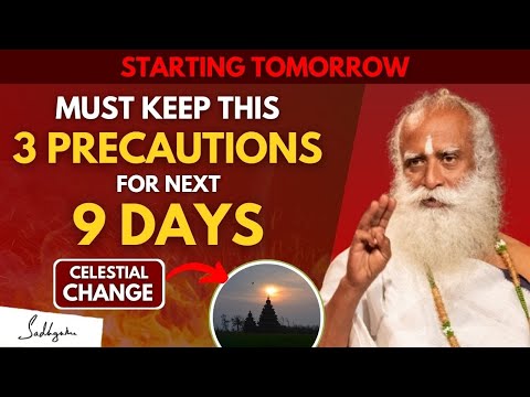 🔴BE PREPARED!! | AFTER 16 Dec Must Do This 3 Precautions | Sadhguru | Margazhi Month | Full Moon