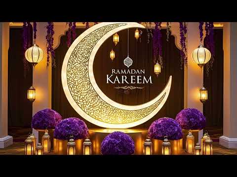 Ramadan Kareem | Stunning Screen Saver & Digital Wall Art | Ramadan Decoration for Home & Events