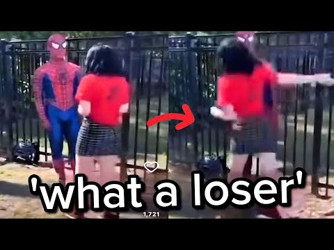 His 'Friends' PUNCHED Him For Liking Spider-Man, The Internet Got Him Justice.