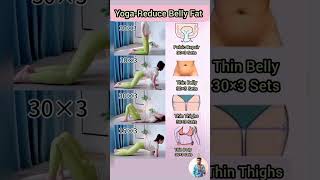 Yoga Pilates-Reduce Belly Fat#short #reducebellyfat #bellyfatloss #yoga