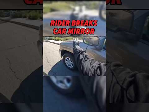 Car Driver Throws Coins At Biker and it Ends Badly | @#motorcycle #karen #rage