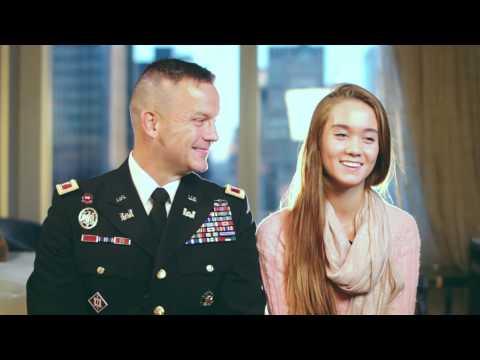 Army veteran and daughter get special surprise from WICKED the Musical