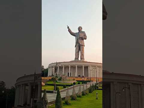 Dr Br Ambedkar statue hyderabad | 125 feet statue🙏🙏🙏  #viral #shorts  #my #fyp #ambedkar #trending