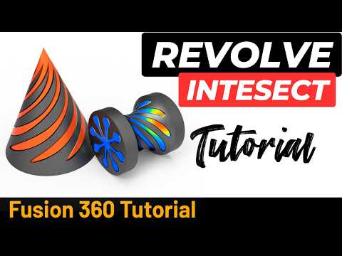 How to make Impossible Passthrough in Autodesk Fusion 360 - Revolve Intersect