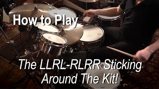 The LLRL-RLRR Sticking Applied Around the Drums | Stanton Moore