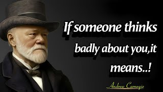 If Someone Badly Thinks About You,Do This | Incredibly Wise Quotes by Andrew Carnegie #quotes