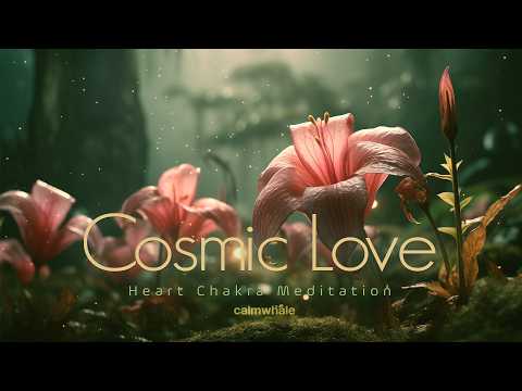 BLOOM with Cosmic Love Frequency🌸Koshi Bells 432hz & Rainstick Heart Chakra 639Hz Meditation