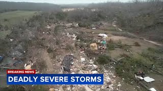 At least 34 dead, dozens injured as severe storms, tornadoes hit multiple states